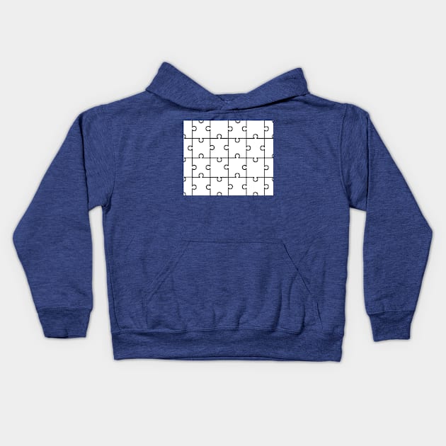 Puzzle Kids Hoodie by HIghlandkings